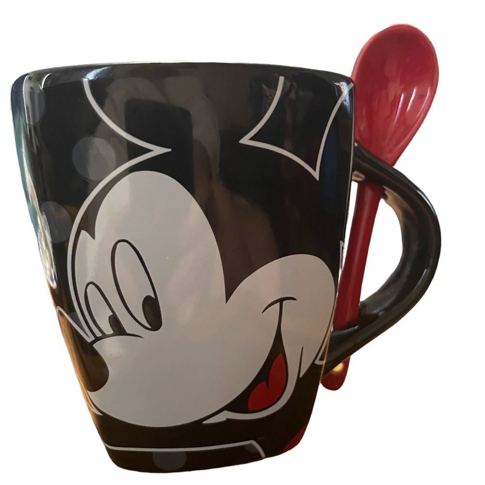 Disney Mickey Mouse cup with removable spoon